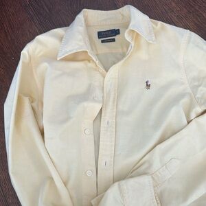 Ralph Lauren Oxford Shirt in Yellow, small